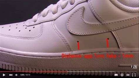 how to tell if your nike air forces are fake|nike air force 1 counterfeit.